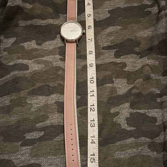 Steve Madden Zipper Wrap Watch- Pink - Picture 4 of 12